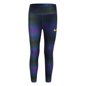 Nike Girls AOP Dri-FIT Leggings Black - Dětské - Legíny Nike - Vícebarevné - 36K571-023 - Velikost: 3T