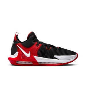 Nike LeBron Witness 7 "University Red" - Pánské - Tenisky Nike - Černé - DM1123-005 - Velikost: 44.5