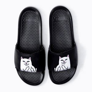 Rip N Dip Lord Nermal Slides Black - Unisex - Pantofle Rip N Dip - Černé - 384860 - Velikost: US7