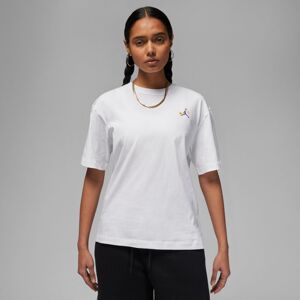 Jordan Wmns Graphic Tee White - Dámské - Triko Jordan - Bílé - FJ5641-100 - Velikost: XS