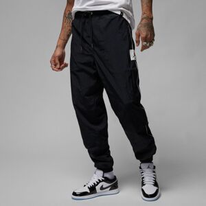 Jordan Essentials Statement Warm Up Pants - Pánské - Kalhoty Jordan - Černé - DV7622-010 - Velikost: XL