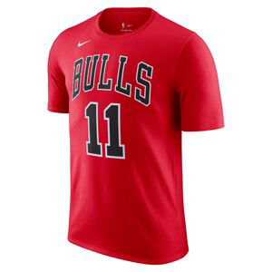 Nike NBA Chicago Bulls Tee University Red - Pánské - Triko Nike - Červené - DR6367-659 - Velikost: M