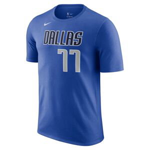 Nike NBA Dallas Mavericks Luca Doncic Tee Game Royal - Pánské - Triko Nike - Modré - DR6370-486 - Velikost: S