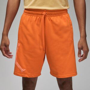 Jordan Essentials Fleece Shorts Starfish - Pánské - Kraťasy Jordan - Oranžové - DX9667-847 - Velikost: M
