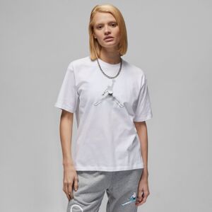 Jordan Wmns Graphic Tee White - Dámské - Triko Jordan - Bílé - FJ2510-100 - Velikost: M