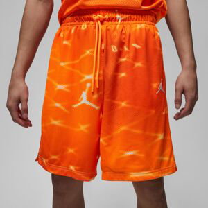 Jordan Essentials AOP Shorts Bright Citrus - Pánské - Kraťasy Jordan - Oranžové - DX9669-847 - Velikost: 2XL