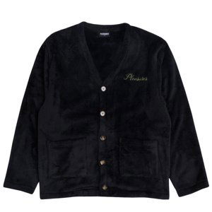 Pleasures Snorkel Cardigan Black - Pánské - Mikina Pleasures - Černé - P23SP010-BLACK - Velikost: XL