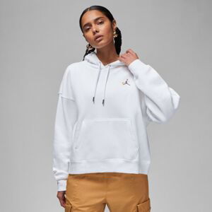 Jordan Wmns Graphic Pullover White - Pánské - Mikina Jordan - Bílé - FJ5646-100 - Velikost: S