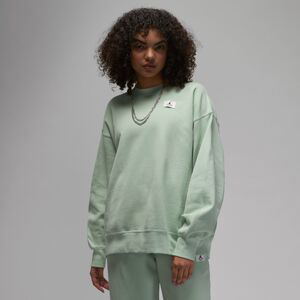 Jordan Flight Wmns Fleece Crewneck Pistachio Frost - Dámské - Mikina Jordan - Zelené - DQ4599-321 - Velikost: M