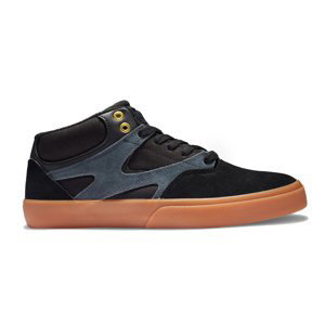 DC Shoes Kalis Vulc Mid Skate - Pánské - Tenisky DC Shoes - Černé - ADYS300719-BGM - Velikost: 42.5