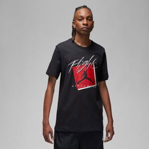 Jordan Graphic Tee Black - Pánské - Triko Jordan - Černé - DX9593-010 - Velikost: M