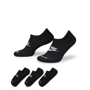 Nike Everyday Plus Cushioned Footie Socks Black - Unisex - Ponožky Nike - Černé - DN3314-010 - Velikost: S
