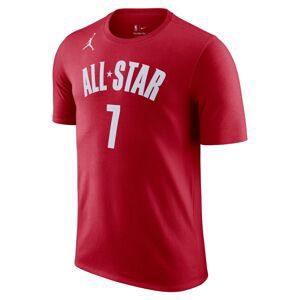 Jordan NBA All-Star Kevin Durant Tee Gym Red - Pánské - Triko Jordan - Červené - DX9893-602 - Velikost: M