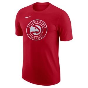 Nike NBA Atlanta Hawks Essential Tee - Pánské - Triko Nike - Červené - FJ0225-657 - Velikost: L