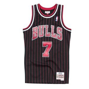 Mitchell & Ness NBA Toni Kukoc Chicago Bulls Swingman Jersey - Pánské - Dres Mitchell & Ness - Černé - SMJYAC18082-CBUBLCK95TKU - Velikost: S