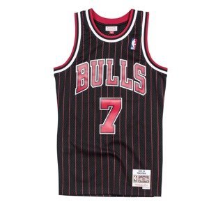 Mitchell & Ness NBA Toni Kukoc Chicago Bulls Swingman Jersey - Pánské - Dres Mitchell & Ness - Černé - SMJYAC18082-CBUBLCK95TKU - Velikost: XL