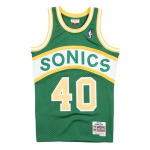Mitchell & Ness NBA Shawn Kemp Seattle SuperSonics Swingman Jersey - Pánské - Dres Mitchell & Ness - Zelené - SMJYAC18105-SSUDKGN94SKE - Velikost: S