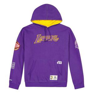 Mitchell & Ness NBA LA Lakers Team Origins Fleece Purple - Pánské - Mikina Mitchell & Ness - Fialové - FPHD4849-LALYYPPPPURP - Velikost: M