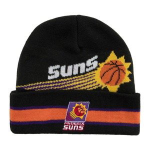 Mitchell & Ness NBA Phoenix Suns Swingman Cuff Knit Hwc - Unisex - Čepice Mitchell & Ness - Černé - KTCFSH22006-PSUBLCK - Velikost: UNI