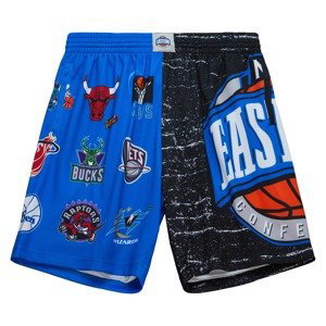 Mitchell & Ness NBA Eastern Conference Jumbotron 3.0 All Star Shorts - Pánské - Kraťasy Mitchell & Ness - Modré - PSHR4984-ASEYYPPPMTWH - Velikost: L