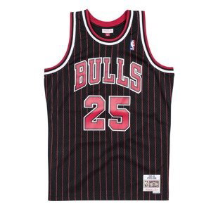 Mitchell & Ness NBA Chicago Bulls Steve Kerr 95-96 Swingman Jersey - Pánské - Dres Mitchell & Ness - Černé - SMJYAC18081-CBUBLCK95SKR - Velikost: L