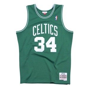 Mitchell & Ness NBA Boston Celtics Paul Pierce Swingman Road Jersey - Pánské - Dres Mitchell & Ness - Zelené - SMJYGS18144-BCEKYGN07PPI - Velikost: 2X