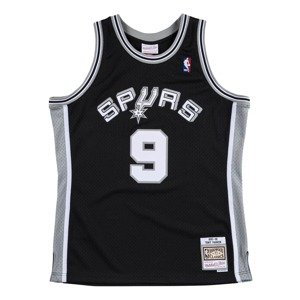 Mitchell & Ness NBA San Antonio Spurs Tony Parker Swingman Jersey - Pánské - Dres Mitchell & Ness - Černé - SMJYLG19018-SASBLCK01TPA - Velikost: 2XL