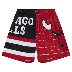 Mitchell & Ness NBA Chicago Bulls Jumbotron 3.0 Shorts - Pánské - Kraťasy Mitchell & Ness - Černé - PSHR4984-CBUYYPPPMTWH - Velikost: M