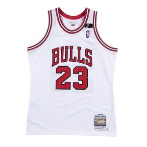 Mitchell & Ness NBA Chicago Bulls Michael Jordan 1991 Authentic Jersey - Pánské - Dres Mitchell & Ness - Bílé - AJY4LG19006-CBUWHIT91MJO - Velikost: M