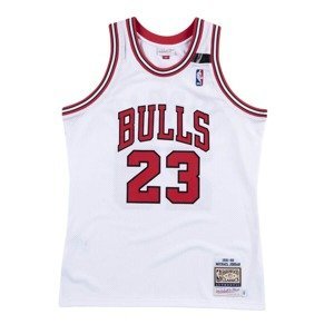 Mitchell & Ness NBA Chicago Bulls Michael Jordan 1991 Authentic Jersey - Pánské - Dres Mitchell & Ness - Bílé - AJY4LG19006-CBUWHIT91MJO - Velikost: L