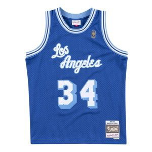 Mitchell & Ness NBA LA Lakers Shaquille O'Neal Swingman Jersey - Pánské - Dres Mitchell & Ness - Modré - SMJYAC18013-LALROYA96SON - Velikost: S