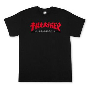 Thrasher Skate Mag Godzilla Short Sleeve Tee - Pánské - Triko Thrasher - Černé - 144679 - Velikost: S