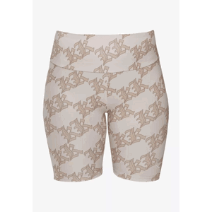 Karl Kani Small Signature Women Old English Biker Shorts Light Sand - Pánské - Kraťasy Karl Kani - Hnědé - 6113021 - Velikost: M