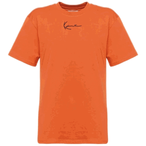 Karl Kani Small Signature Essential Tee Dark Orange - Pánské - Triko Karl Kani - Oranžové - 6037460 - Velikost: S