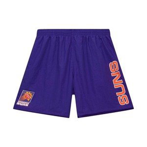 Mitchell & Ness NBA Pheonix Suns Team Heritage Woven Shorts - Pánské - Kraťasy Mitchell & Ness - Fialové - PSHR5404-PSUYYPPPPURP - Velikost: M