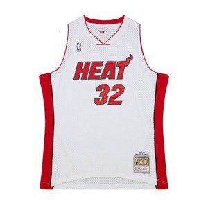 Mitchell & Ness NBA Miami Heat Shaquille O'Neal Jersey - Pánské - Dres Mitchell & Ness - Bílé - SMJY5667-MHE05SONWHIT - Velikost: M