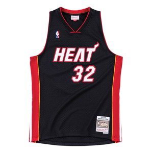 Mitchell & Ness NBA Miami Heat Shaquille O'Neal Swingman Road Jersey - Pánské - Dres Mitchell & Ness - Černé - SMJYAC18017-MHEBLCK05SON - Velikost: XL