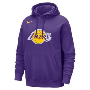 Nike Los Angeles Lakers Club Pullover Field Purple - Pánské - Mikina Nike - Fialové - DX9997-504 - Velikost: M