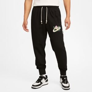 Nike Giannis Standard Issue Basketball Pants - Pánské - Kalhoty Nike - Černé - FN7214-010 - Velikost: XL