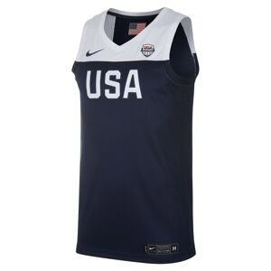 Nike USA (Road) Basketball Jersey - Pánské - Dres Nike - Modré - CJ6872-451 - Velikost: M