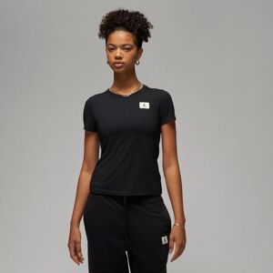 Jordan Wmns Slim Tee Black - Dámské - Triko Jordan - Černé - DZ3217-010 - Velikost: M