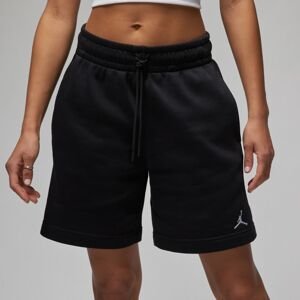 Jordan Brooklyn Fleece Wmns Shorts Black - Dámské - Kraťasy Jordan - Černé - FN4497-010 - Velikost: XS