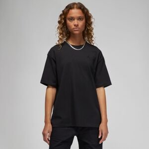 Jordan Essentials Wmns Tee Black - Dámské - Triko Jordan - Černé - FN4500-010 - Velikost: M