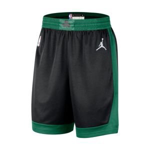 Jordan Dri-FIT Boston Celtics Statement Edition Swingman Shorts - Pánské - Kraťasy Jordan - Černé - DO9424-010 - Velikost: L
