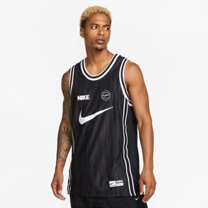 Nike Dri-FIT DNA Basketball Jersey - Pánské - Dres Nike - Černé - FB7046-010 - Velikost: M