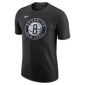 Nike NBA Brooklyn Nets Essential Logo Tee Black - Pánské - Triko Nike - Černé - FJ0226-010 - Velikost: M