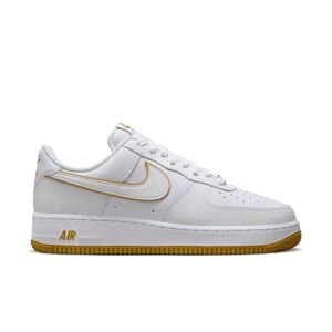 Nike Air Force 1 '07 "White & Bronzine" - Pánské - Tenisky Nike - Bílé - DV0788-104 - Velikost: 45.5