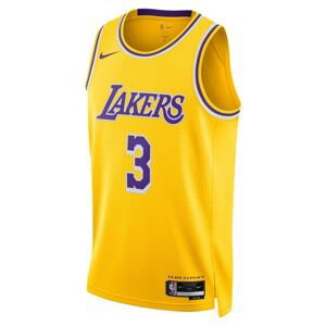 Nike Dri-FIT Los Angeles Lakers Atnhony David Icon Edition 2022/23 Swingman Jersey Amarillo - Pánské - Dres Nike - Žluté - DN2009-729 - Velikost: S