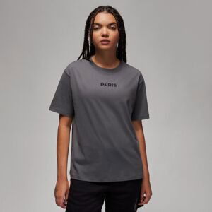 Jordan Paris Saint-Germain Wmns Tee Iron Grey - Dámské - Triko Jordan - Šedé - DZ3260-068 - Velikost: M