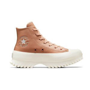 Converse Chuck Taylor All Star Lugged 2.0 Leather - Dámské - Tenisky Converse - Hnědé - A07129C - Velikost: 37.5